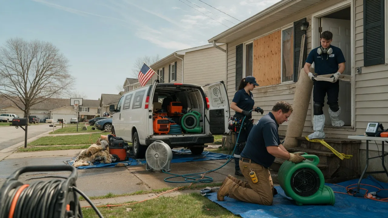 Water Damage Restoration in Rockland, ID near me